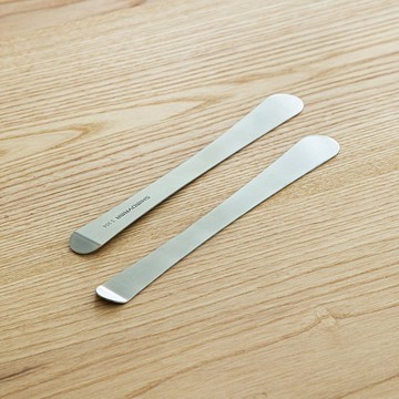 日本霜山 304不鏽鋼長柄包餡勺/抹刀