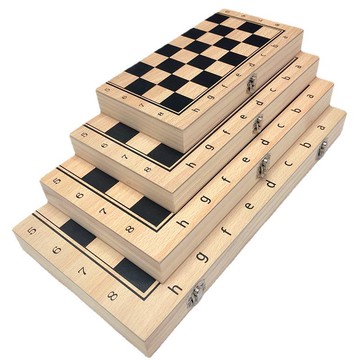 國際象棋 三合一木制國際象棋實木套裝可折疊可攜式競技益智玩具西洋棋 雙陸棋 旅行 交換禮物現貨