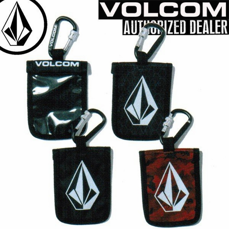 Volcom ボルコム Stone Pass Case パスケース チケットホルダー カラビナ付き スノーボード メール便対応 通販 Lineポイント最大0 5 Get Lineショッピング