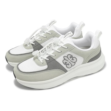 Royal Elastics 休閒鞋 Riviera 男鞋 白 灰 拼接 緩衝 抽繩 運動鞋 07843088