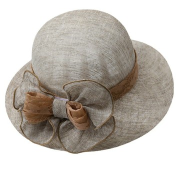 【巴黎精品】現貨+預購 防曬帽漁夫帽遮陽帽大帽簷戶外登山帽透氣-棉麻蝴蝶結女帽子4色a1jg61