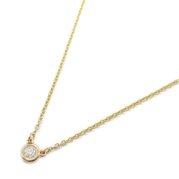 Tiffany & Co 蒂芬妮 18K玫瑰金 鑽石 By The Yard 項鍊 【二手名牌BRAND OFF】