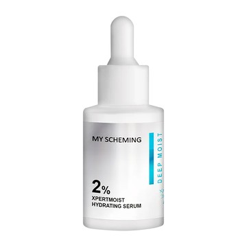 MY SCHEMING 我的心機 2%冰河醣蛋白晶透水潤精華  30ml  1瓶