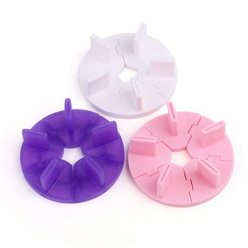 〔17TAKE〕美甲蓮花座 美甲底座 可拆卸 甲片練習架 甲片托 硬塑膠展示座 可固定甲片 美甲工具