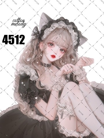 original sticker no.4512 人物貼紙 原創貼紙 原創人物貼紙 裝飾貼紙 cotton melody