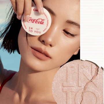 9月新品 現貨🔥可口可樂 聯名款 into you 心慕與你 快樂高光盤 啞光 新手 百搭 高光 高光盤