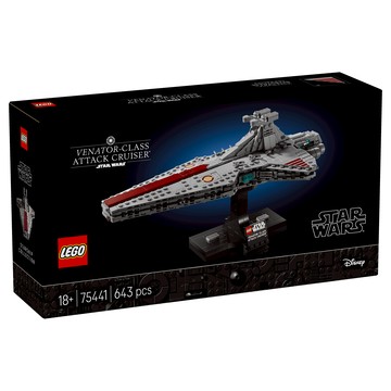 LEGO 星際大戰系列 狩獵者級攻擊巡航艦 Venator-Class Attack Cruiser 75441  混和顏色  1套