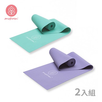 【Mukasa】基礎彈力帶 2.5kgs （薄荷綠） ＋ 初階彈力帶 4.5kgs （紫羅蘭） _廠商直送