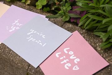 方形小卡片-日常用語