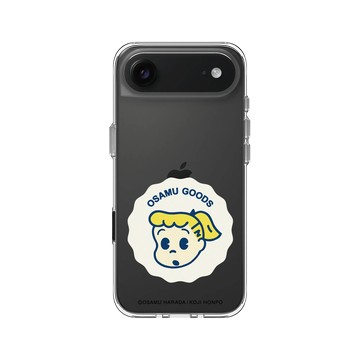 iPhone Air Clear Case（相機按鈕） 透明 - OSAMU GOODS - 經典復古系列-Jill