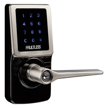 FAULTLESS 加安牌 電子鎖 水平鎖 密碼/鑰匙 原廠保固  TL505P  1個