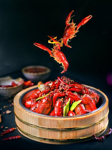 碳化木盆壽司桶木桶飯蓋澆飯盆大盤雞盆壽司盤金邊餐廳小龍蝦盤子