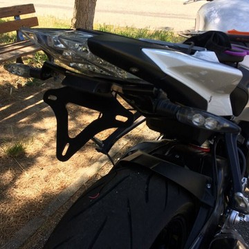 快速出貨 台灣現貨特價 適用寶馬 HP4 S1000R S1000RR 改裝機車車牌架 短尾支架 牌照架
