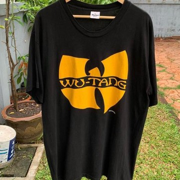 WU-TANG CLAN樂隊短袖ins超火潮牌夏裝oversize高街休閑男女T恤
