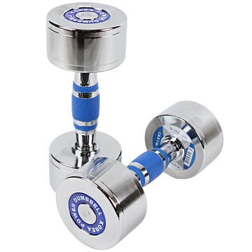 Spobank 高密度鍍鉻啞鈴  2入  5kg