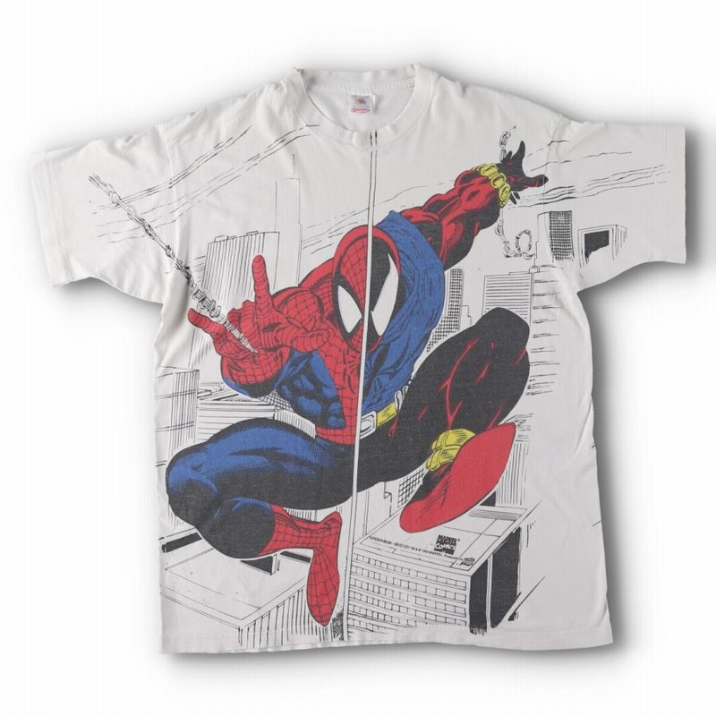 ⭐️ヴィンテージ⭐️SPIDER-MAN Tシャツ フルーツオブルーム 激レア