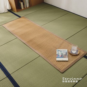 絲薇諾 3D軟Q柔藤蓆坐墊(3人座-50×160cm)