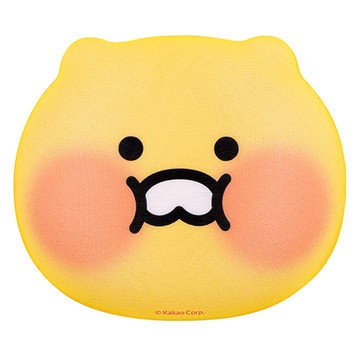 Fusion Fnc 記憶海綿滑鼠護腕墊 (臉頰鼓鼓春植)  黃色  1個