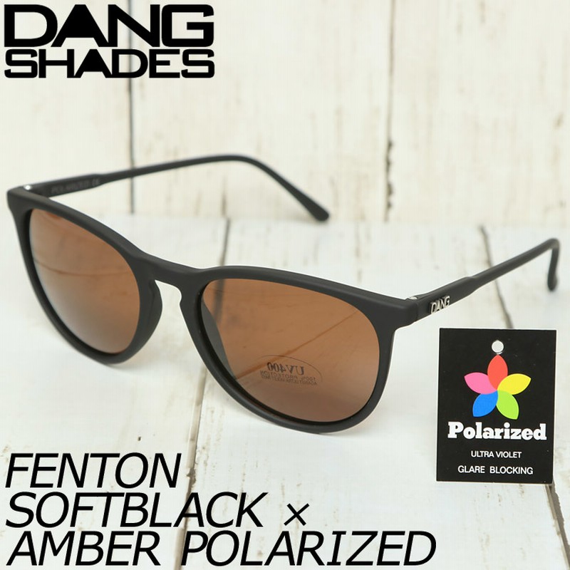 クリックポスト対応 Dang Shades ダンシェイディーズ Fenton Sunglasses 偏光サングラス Softtouch Black X Amber Polarized 通販 Lineポイント最大5 0 Get Lineショッピング