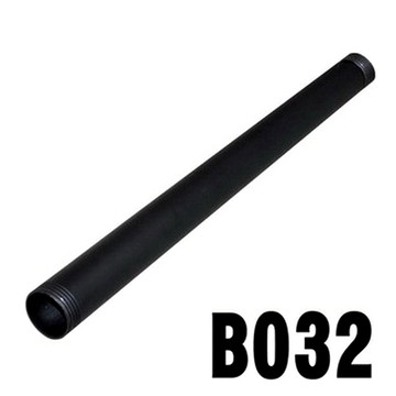 特力屋 工業風 直管(黑色-六分) 32cm