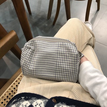 網紅化妝包女高級感簡約ins風大容量便攜旅行洗漱包化妝品收納包