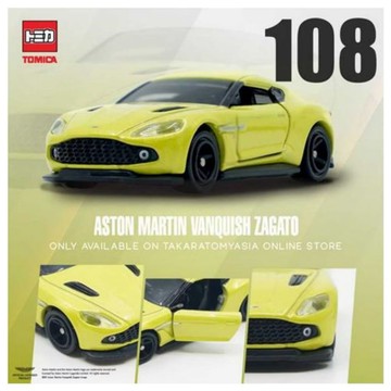 【小不點】TOMICA 亞版 108 奧斯頓馬丁 Aston Martin Vanquish Zaga 多美小汽車