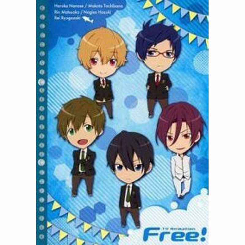 新品】Free! ルーズリーフノート 集合 (ちびキャラ) 七瀬遙 橘真琴 ...