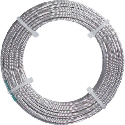 TRUSCO メッキ付ワイヤロープ 4mmx20m CWM-4S20 通販 LINEポイント最大