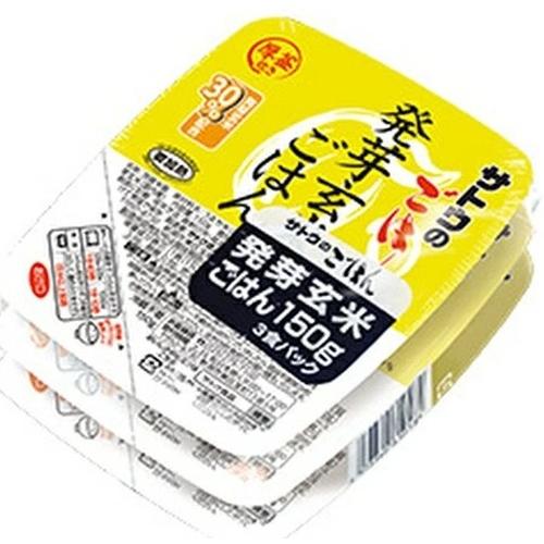 サトウ食品 サトウのごはん 発芽玄米ごはん 3食セット×24個 (12個入×2 まとめ買い) 非常食 レトルト レンジ調理