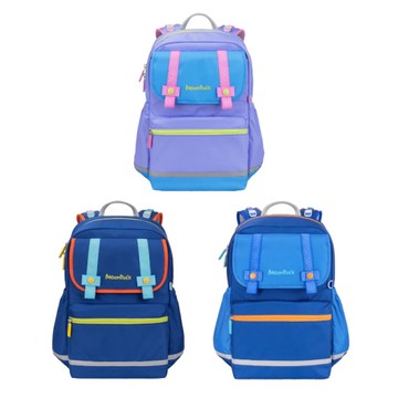 *【MoonRock】夢樂書包 ASS200 中低年級護脊書包-藍色/莓果紫藍/海洋藍色