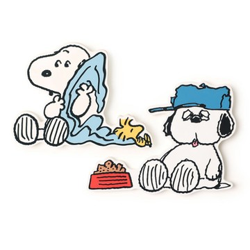 Norns精選卡通商品 Peanuts史努比磁鐵掛勾 Norns Original Design Snoopy Olaf 磁吸掛勾 鑰匙架
