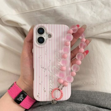 ins韓繫條紋字母 防摔殼 手機殼 蘋果iphone13/14/15/16promax簡約12/11創意17air保護殼