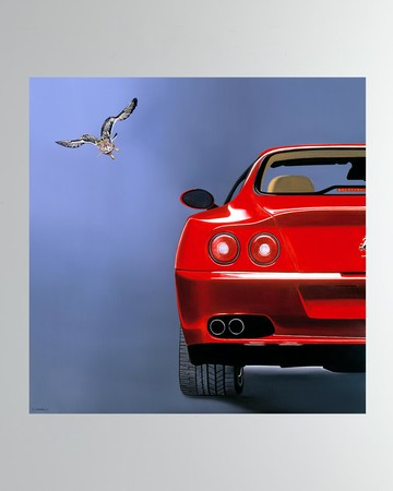 "Zone Rouge" Fine Art Print
