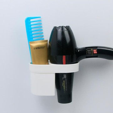 吹風機架免打孔壁掛式浴室衛生間廁所置物架收納架電吹風筒掛架子