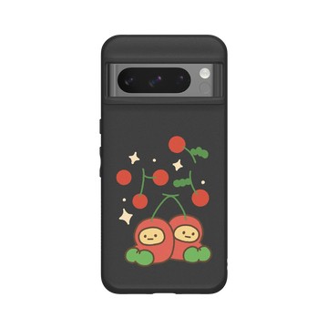 Pixel 8 Pro SolidSuit 黑 - 瘋狂眼珠 Crazy Eyes - 炸蝦櫻桃日