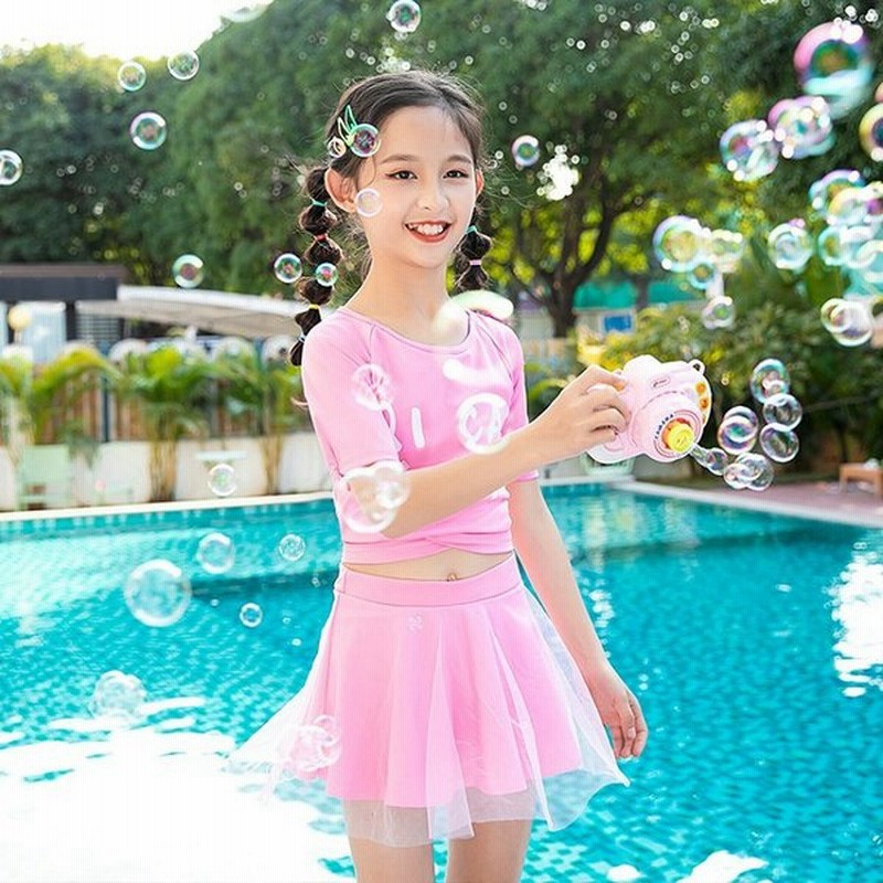 水着 キッズ 子供 女の子 2点セット セパレートタイプ フリル水着 ガールズ水着 ジュニア水着 かわいい水着 学校用 幼稚園 保育園 スイムウエア 通販 Lineポイント最大0 5 Get Lineショッピング