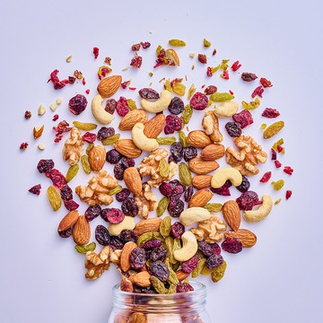 【可夫萊精品堅果】萊配堅果190g/罐-杏仁、核桃、腰果、綜合果乾