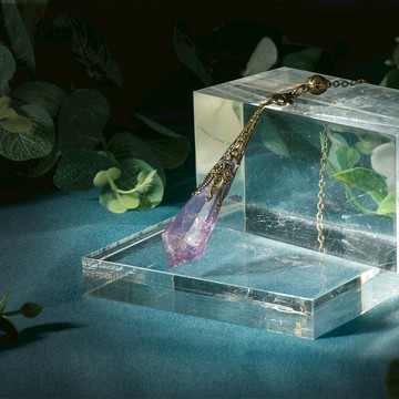 靈擺問事【水晶占卜靈擺】紫水晶靈擺