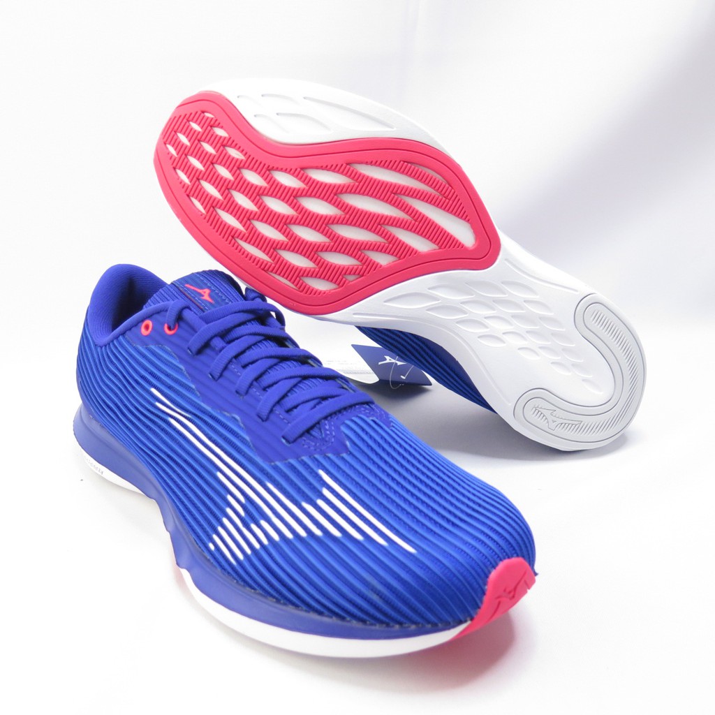 Mizuno WAVE SHADOW 男款慢跑鞋J1GC203001 藍【iSport愛運動】推薦