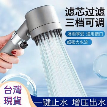 🌟台灣現貨 強勁增壓手持花灑 按摩頭皮 浴室沐浴頭 過濾淋浴花灑 噴霧沐浴蓮蓬頭