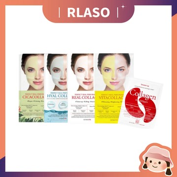 【Rlaso】 dermafix 🆕眼膜 醫美面膜 膠原蛋白護膚計畫 超濃縮膠 積雪草 VITA 韓國熱銷