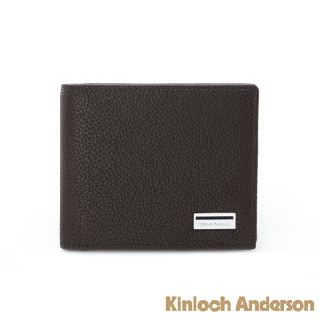 【Kinloch anderson】Onyx 銀標基本短夾-沉穩棕