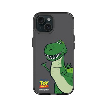 iPhone 15 Clear 酷墨灰 - 迪士尼-玩具總動員 Toy Story - 玩具總動員 - 大大Rex