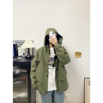 情侶款連帽沖鋒衣進藏外套男防風防水外套女戶外登山服防風衣