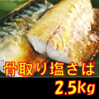 ふるさと納税 南房総市 塩さば　切身2.5kg(500g×5)　mi0012-0097