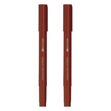 KOKUYO ME 兩用螢光筆  跑道紅  2支