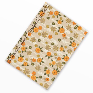 日本裝訂筆記本　手工製作　友禪日本紙　公平貿易紙　還剩１件