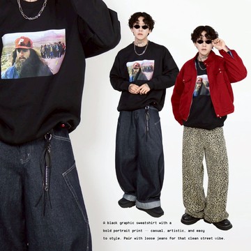 Just felt like running【純棉380克】抓絨大學Tee