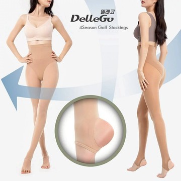 韓國DelleGo四季高爾夫球褲襪-多色任選