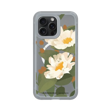 iPhone 15 Pro Max AirX 流變灰 - Janice Sung - Flora 花